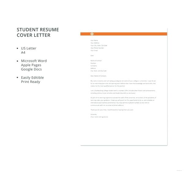 Cover Letter Template No Experience  