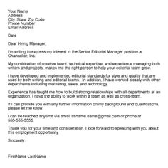Cover Letter Template Teenager  