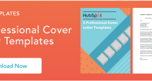 Cover Letter Template Hubspot 