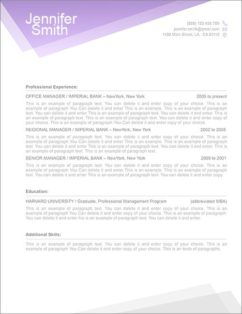 Cover Letter Template On Pages  