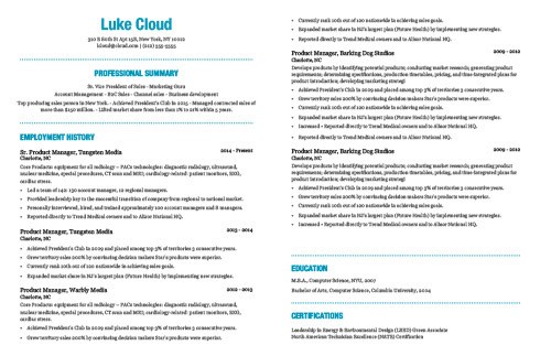 Cv Template For 50 Year Old 