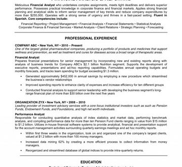 Resume Format New Zealand 